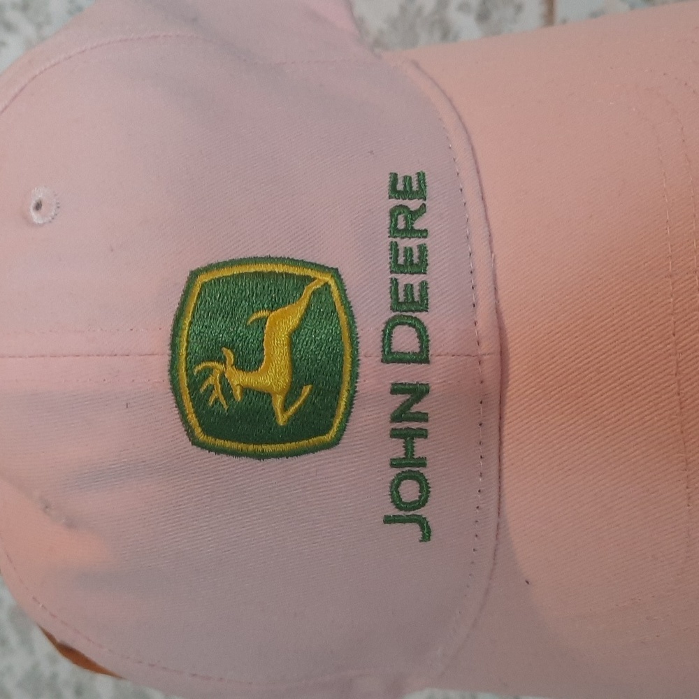 2 for $15 John Deere pink cap